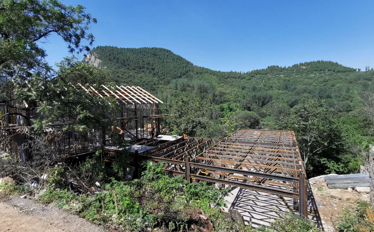集術(shù)建筑結(jié)構(gòu)產(chǎn)品結(jié)合民宿項(xiàng)目再開(kāi)絢麗花朵 ——張泗溝文旅項(xiàng)目